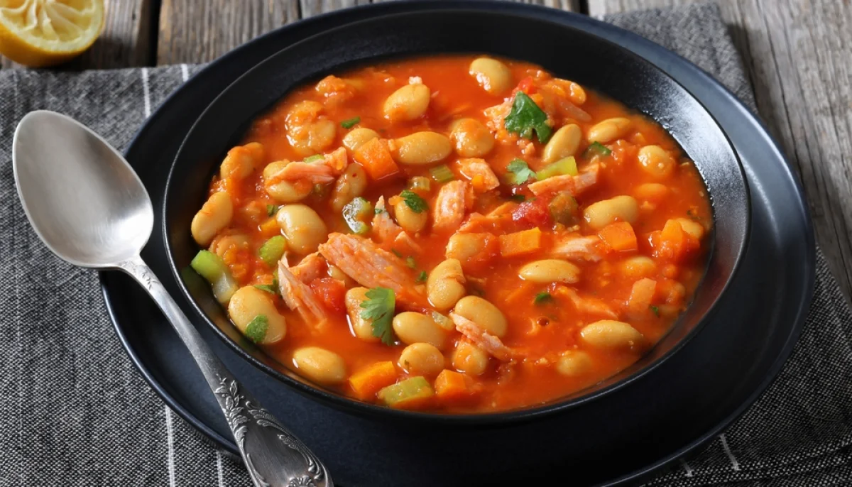 🥣 Soupe de haricots blancs