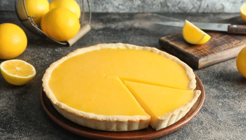 🍋Tarte au citron classique et fondante