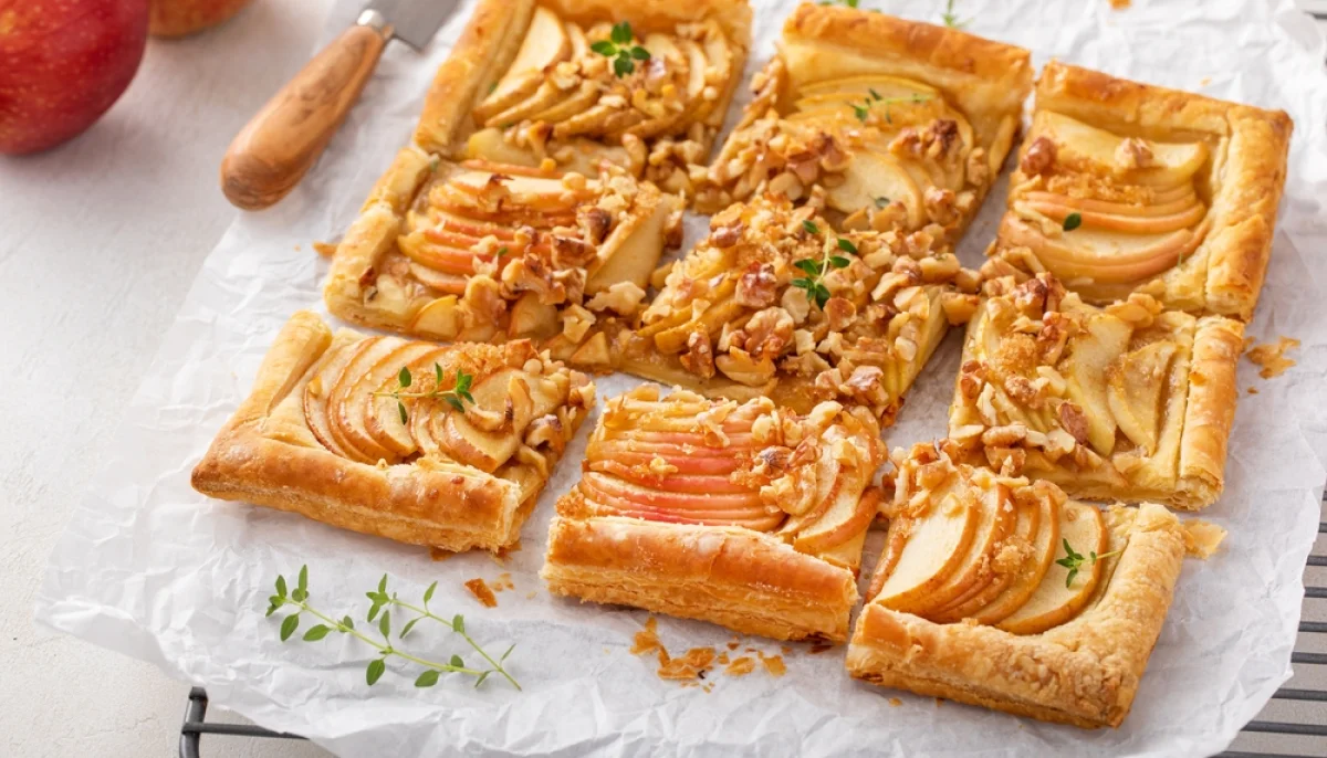 🍎Tarte aux pommes et noix