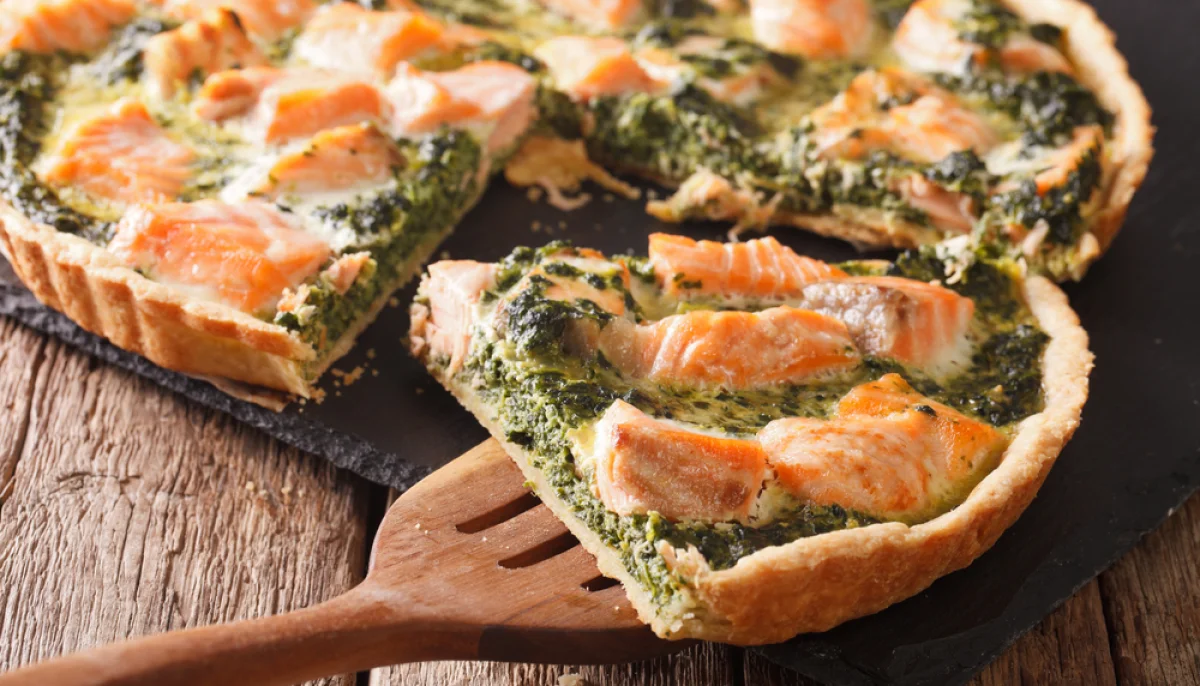 🥧Tarte fine au saumon