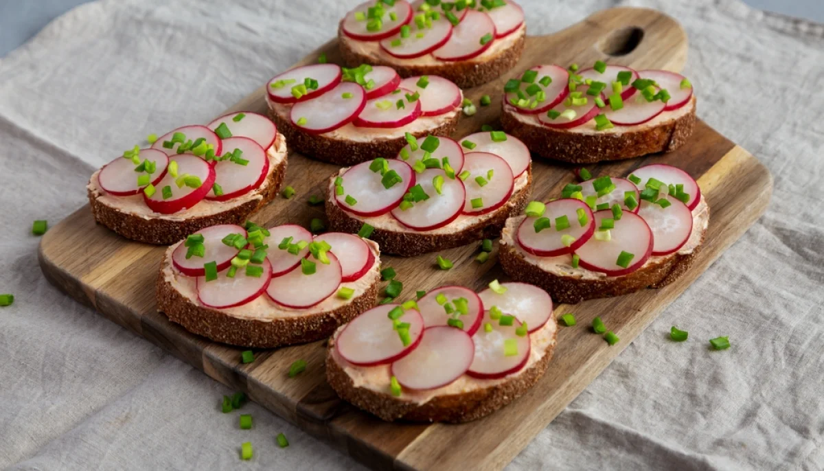 🥖Tartine aux radis et beurre salé