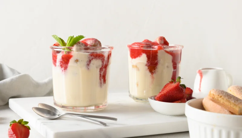 🍓Verrines fraises et mascarpone