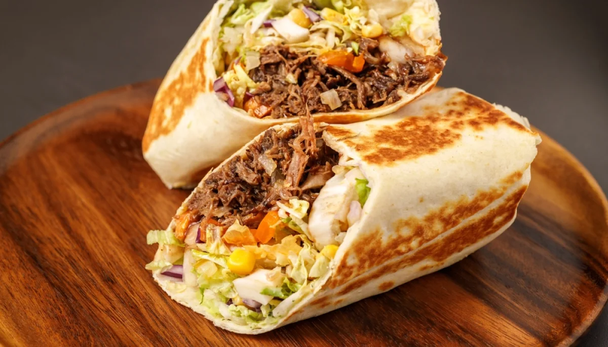 🌯Burrito au bœuf et légumes