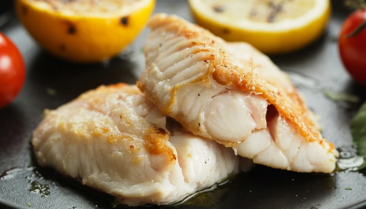 🐟Cabillaud au four et herbes