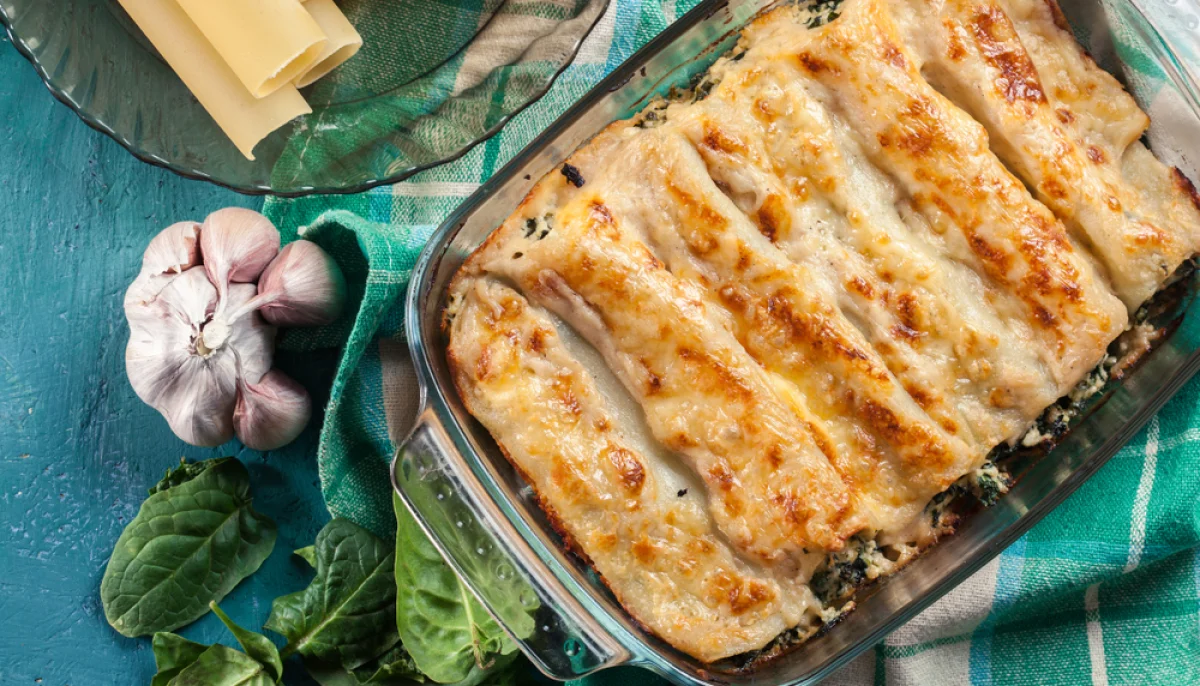 🧀Cannelloni aux poireaux, chèvre et miel