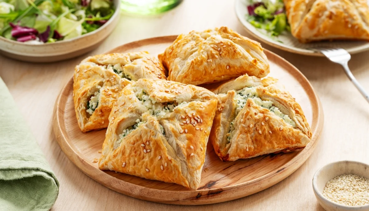 🥐 Feuilletés aux épinards et feta