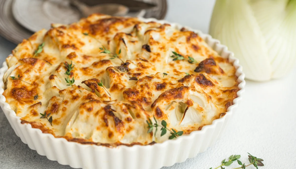 🧀Gratin de fenouil au parmesan
