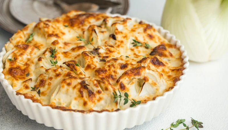 🧀Gratin de fenouil au parmesan