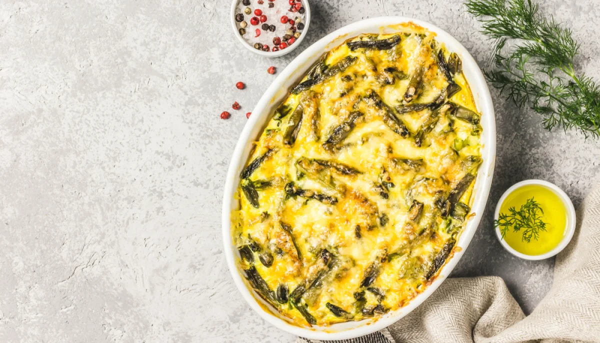 🥘 Gratin de ravioles aux asperges