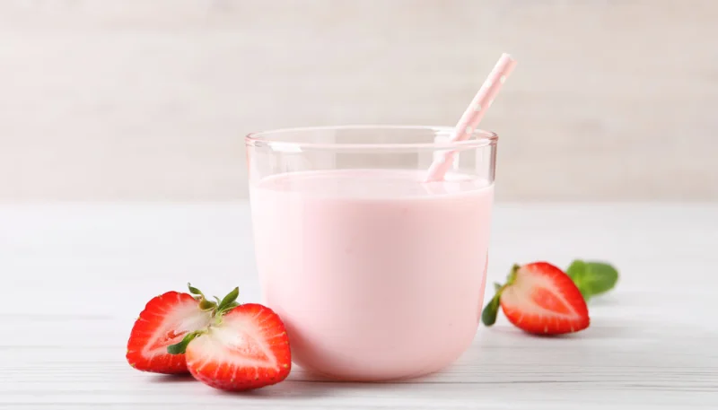 🍓Milkshake fraise vanille