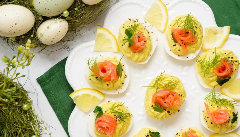 🥚 Œufs mimosa au saumon