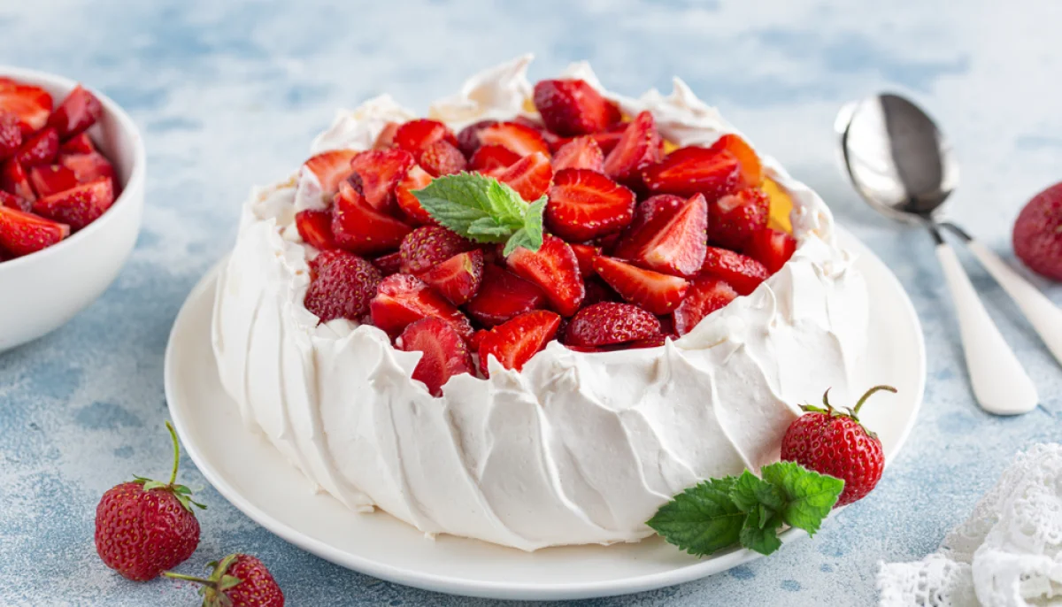 🍓Pavlova aux fraises et chantilly