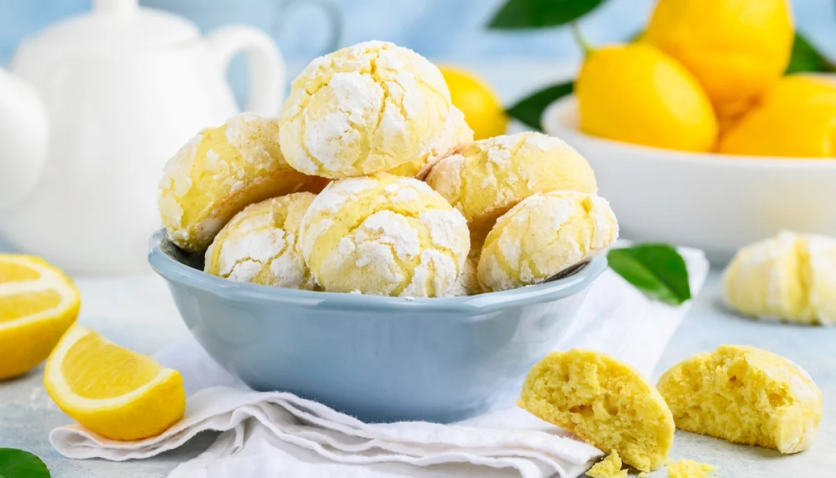🍋Petits biscuits citron