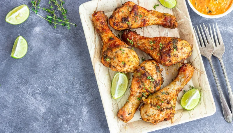 🍗Pilons de poulet épicés au four
