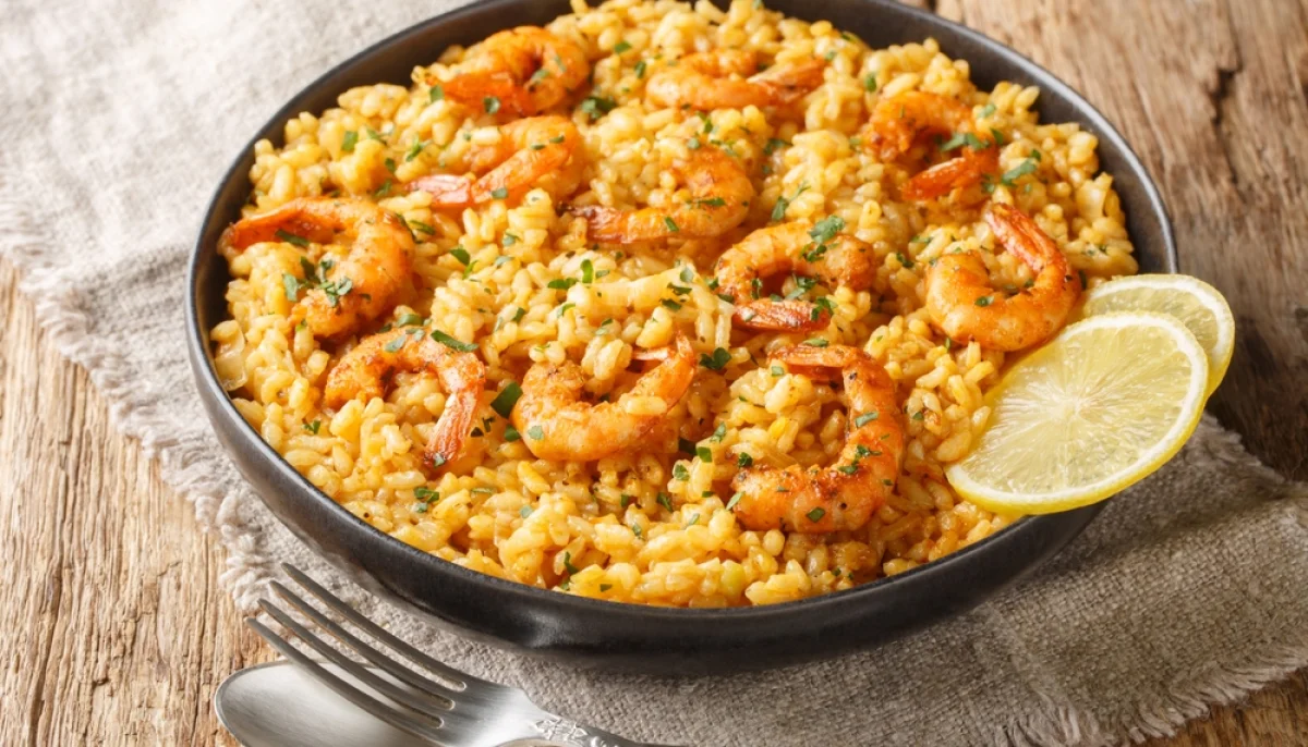 🍤Riz aux crevettes parfumé