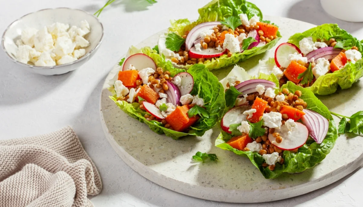 🥗 Salade de lentilles aux radis et feta