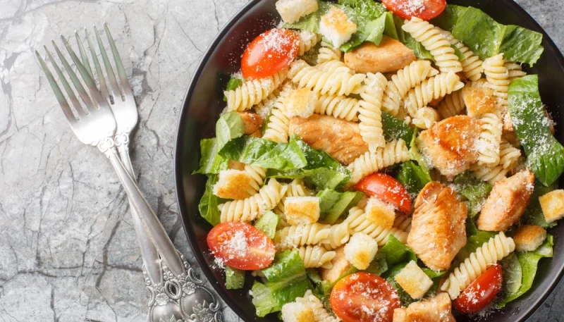 🥗Salade de pâtes au poulet grillé