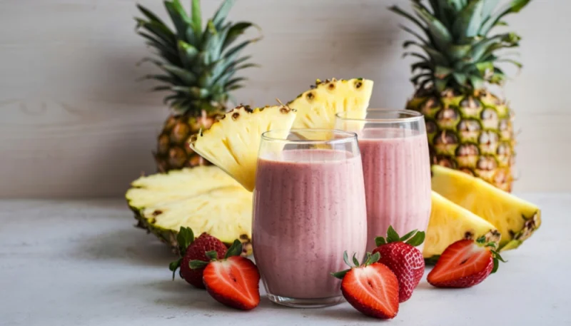 🍓🍍Smoothie fraise ananas