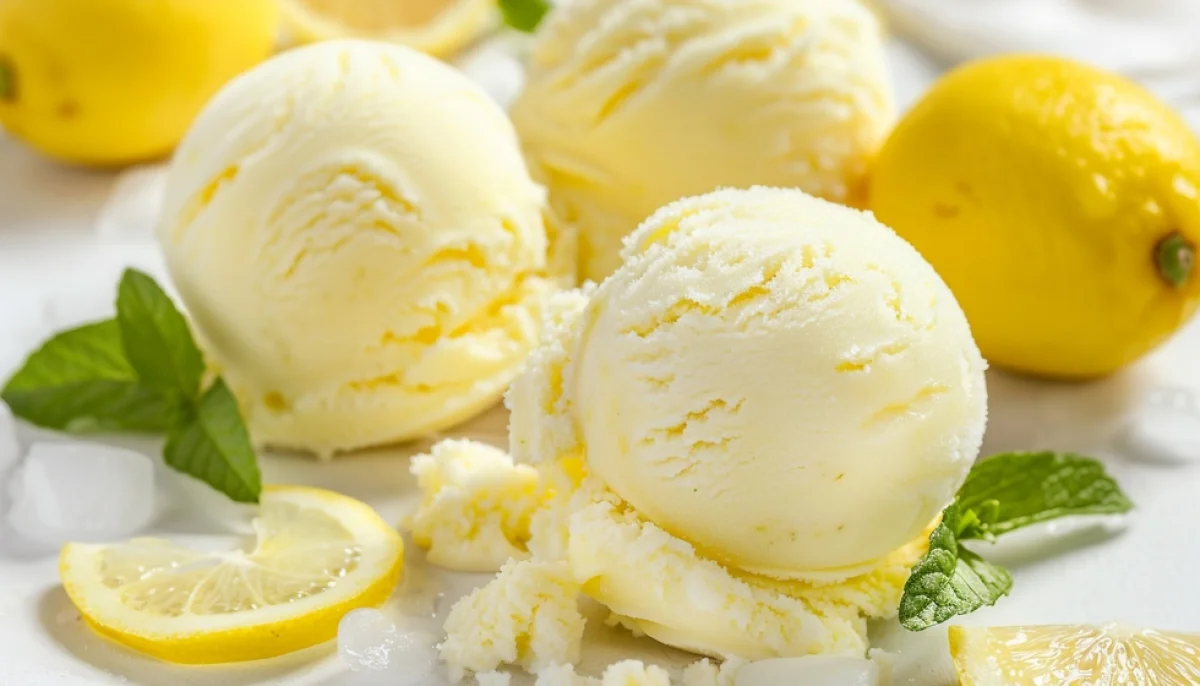 🍋Sorbet citron maison