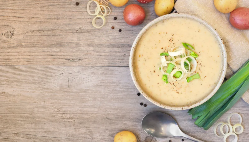 🥣Soupe de poireaux légère
