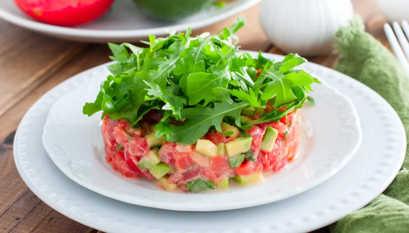 🥑Tartare de tomates et avocat