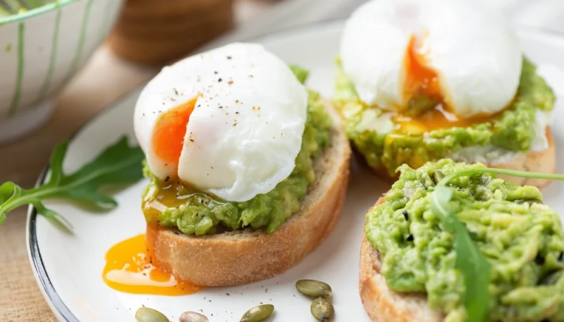 🥑Tartines avocat et oeuf poché