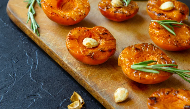🍑Abricots rôtis au four
