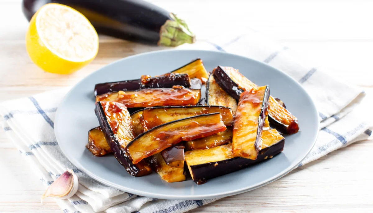 🍆Aubergines rôties au miel
