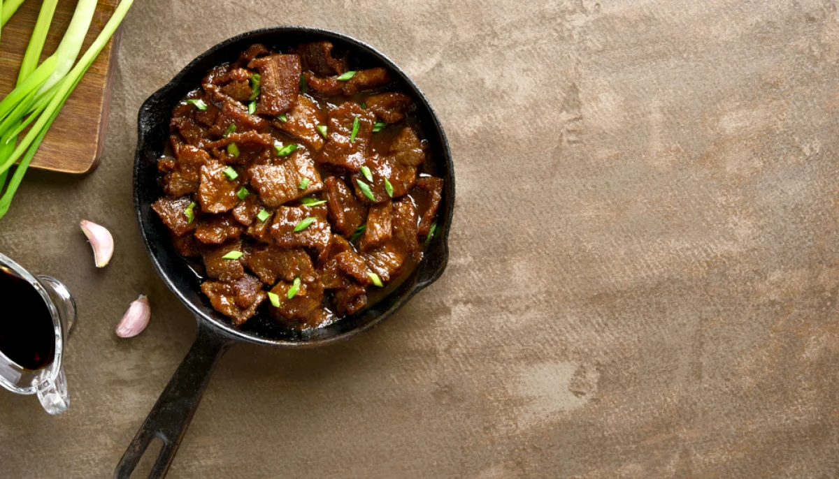 🥩Bœuf sauté ail et soja rapide