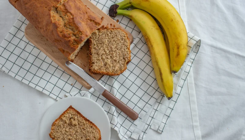 🍌Cake à la banane moelleux