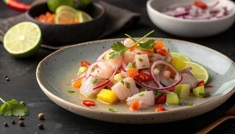 🐟Ceviche de poisson au citron