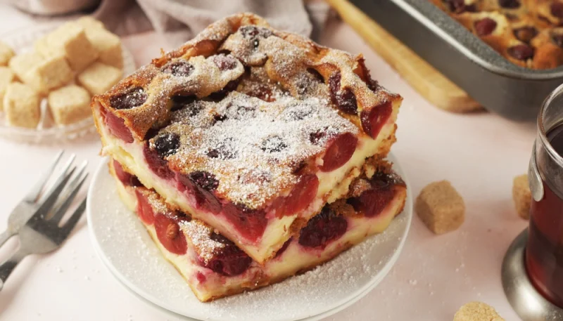 🍒Clafoutis aux cerises traditionnel