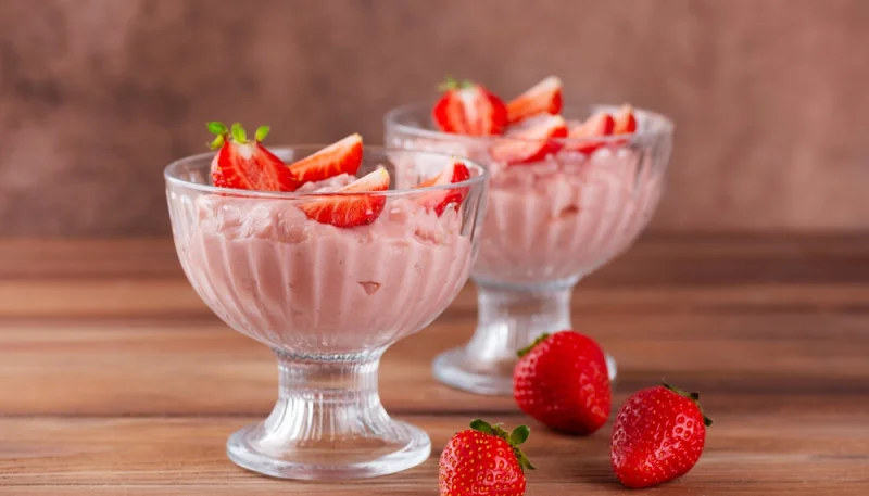 🍓Crème dessert à la fraise