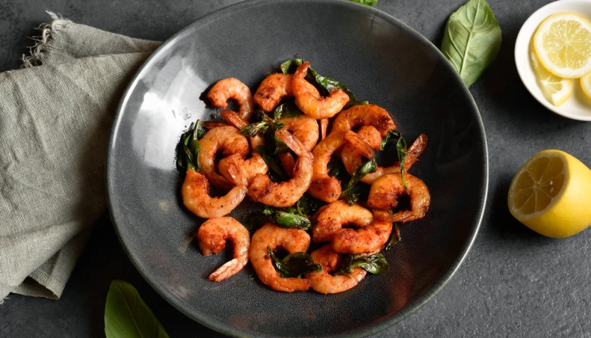 🍤 Crevettes sautées au citron et paprika