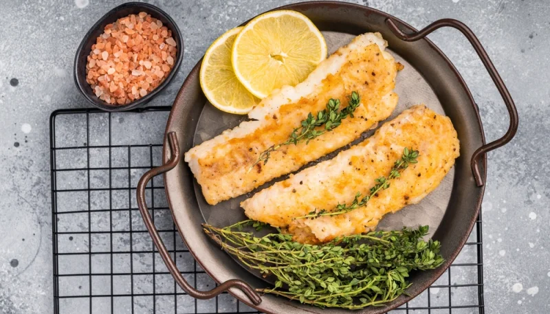 🐟Filet de poisson grillé au citron