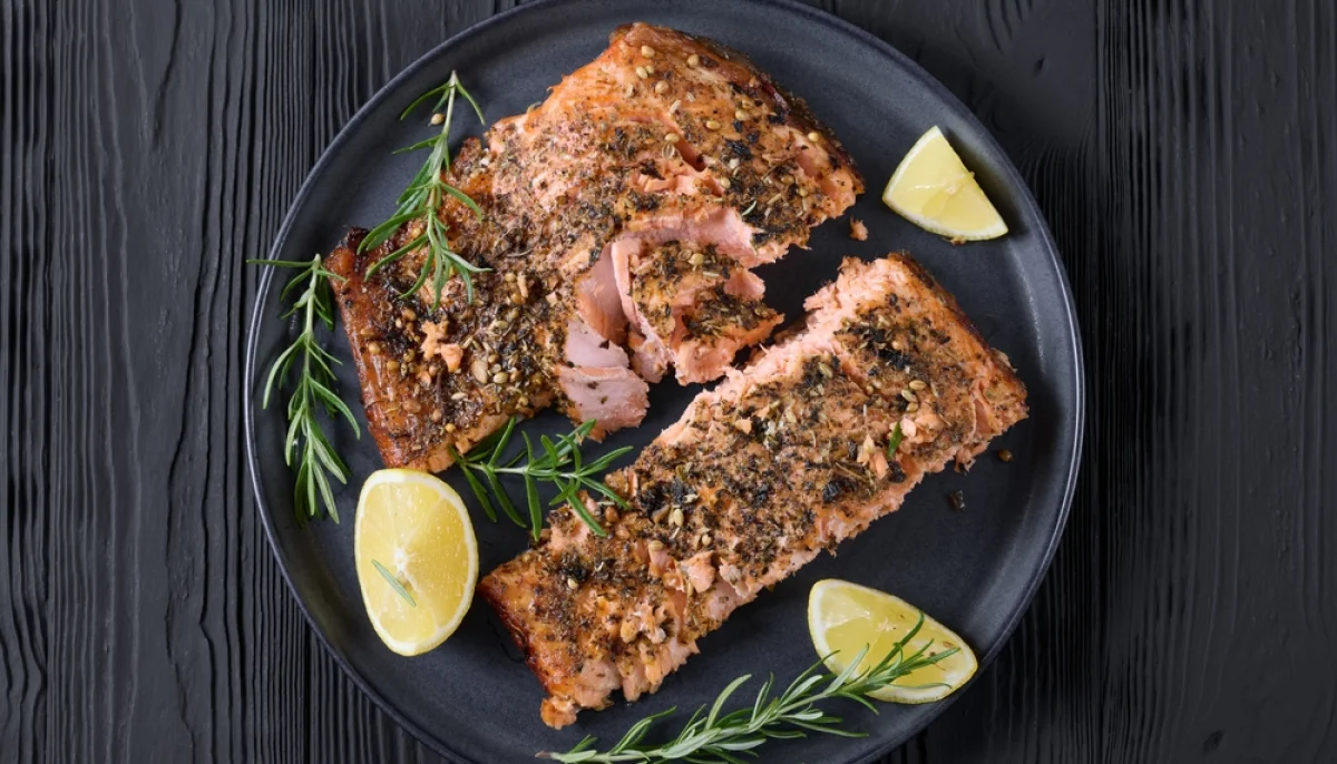 🐟 Filet de saumon au four citronné