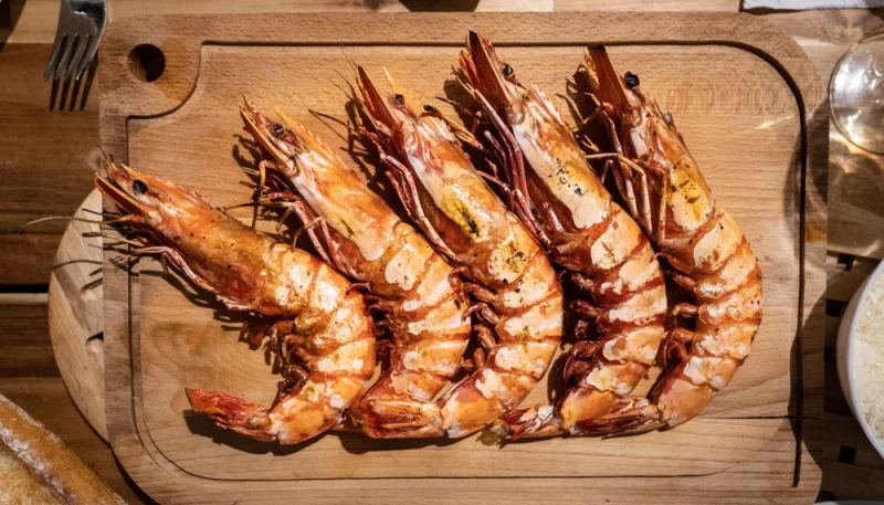 🍤Gambas grillées à la plancha
