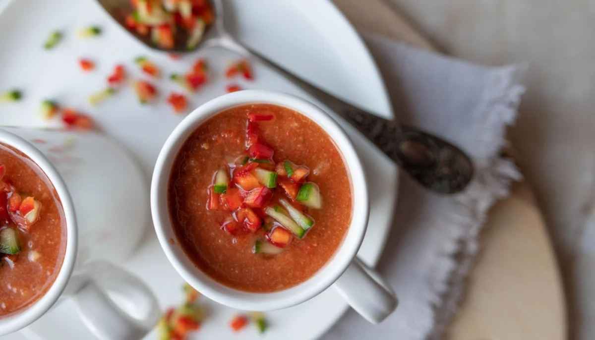 🍅Gaspacho andalou traditionnel