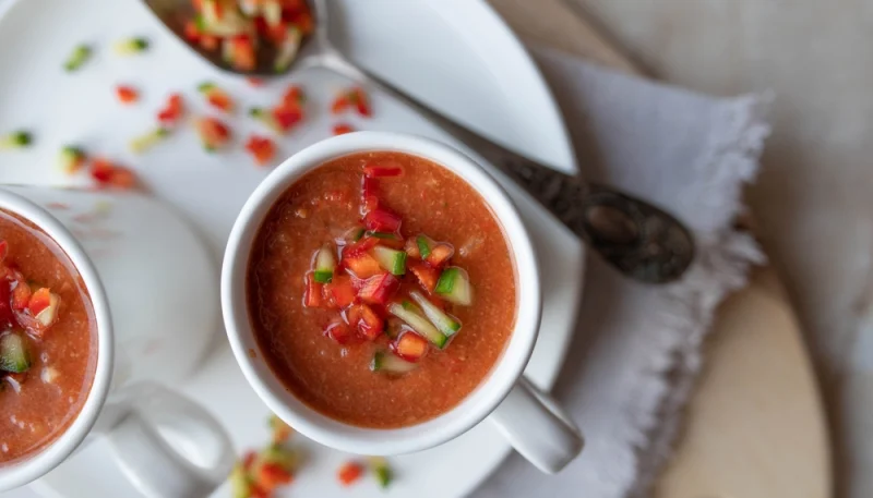 🍅Gaspacho andalou traditionnel