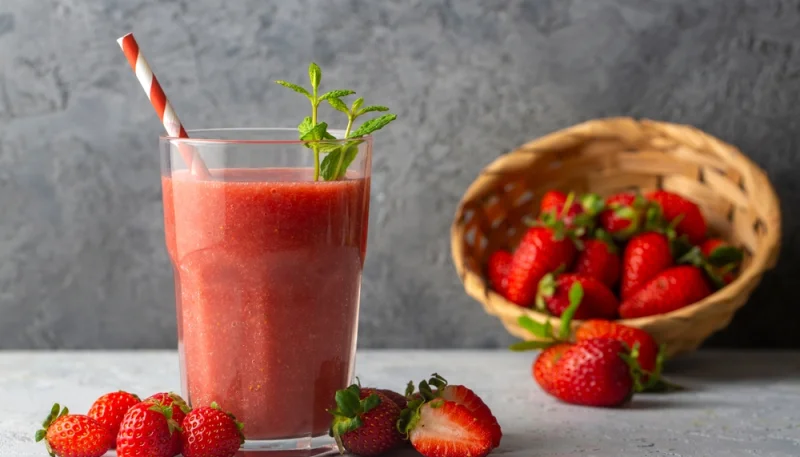 🍓Jus de fraise maison