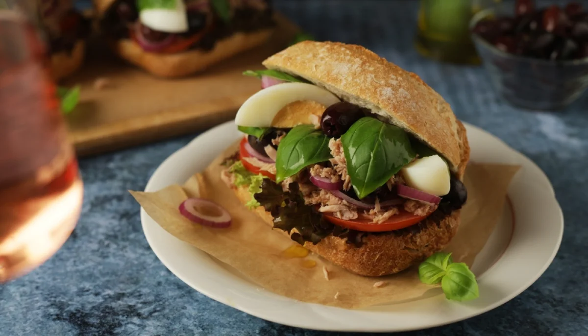 🥪Pain bagnat facile