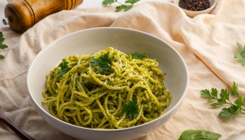 🍝Pâtes au pesto maison