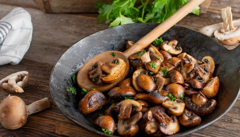 🍄Poêlée de champignons et herbes