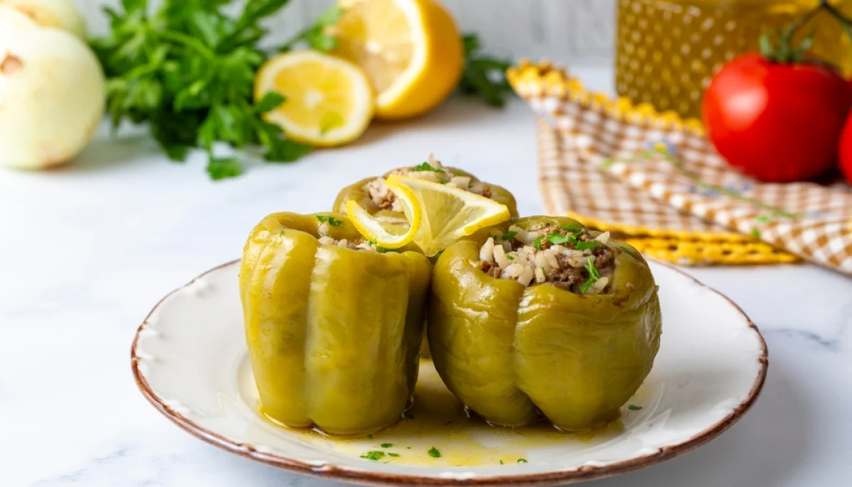 🌶️Poivrons farcis viande et riz