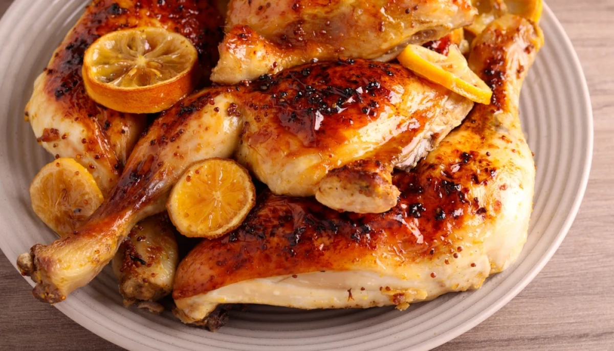🍗Poulet à la moutarde et miel