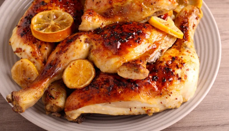 🍗Poulet à la moutarde et miel