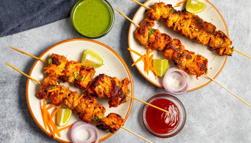 🍢Poulet tikka grillé