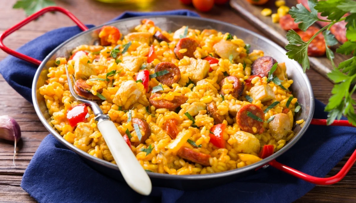 🍲 Riz à l’espagnole rapide