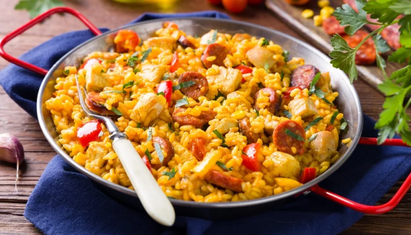 🍲 Riz à l’espagnole rapide