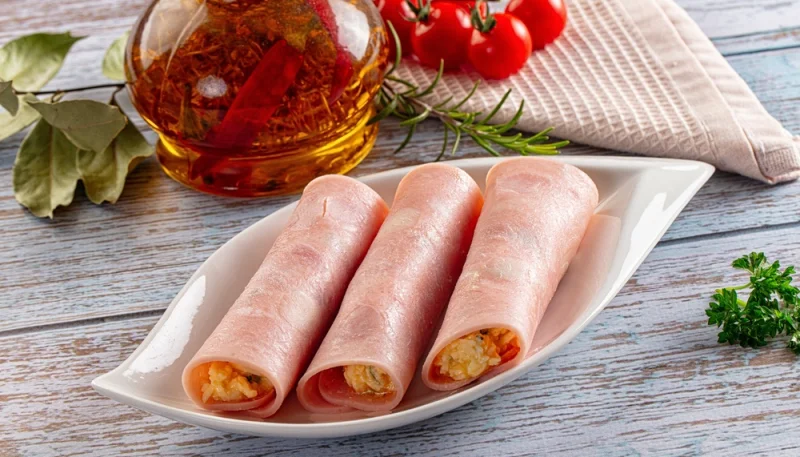 🥓Roulés de jambon au fromage